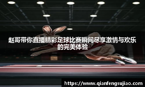 赵哥带你直播精彩足球比赛瞬间尽享激情与欢乐的完美体验