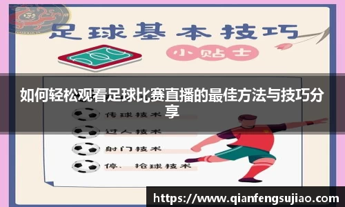 如何轻松观看足球比赛直播的最佳方法与技巧分享